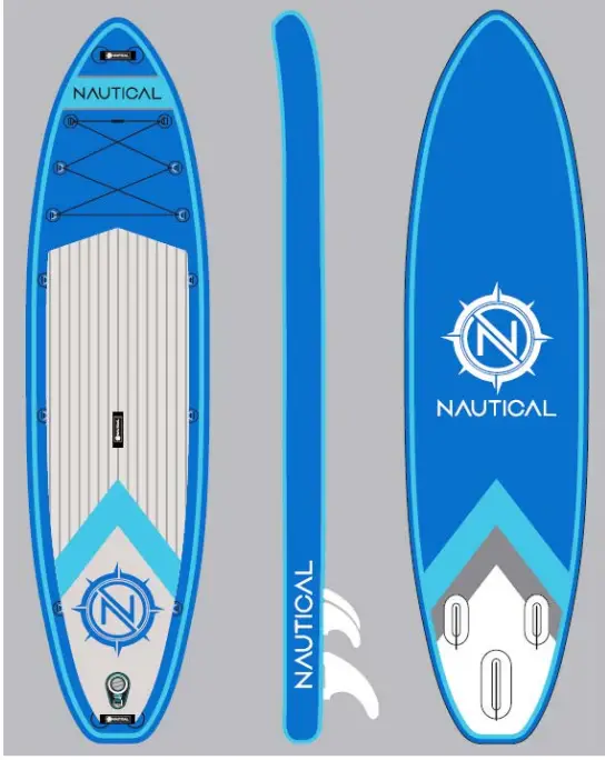 iROCKER B08MVC1V5B Inflatable Stand Up Paddle Board