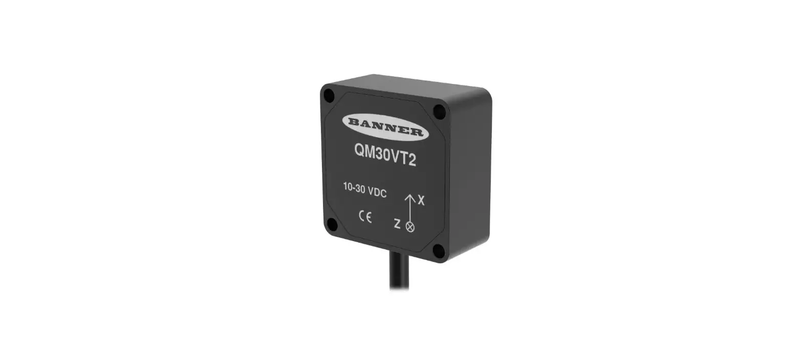 Banner Qm30vt Series Qm30vt2 Temperature And Vibration Sensor User Guide