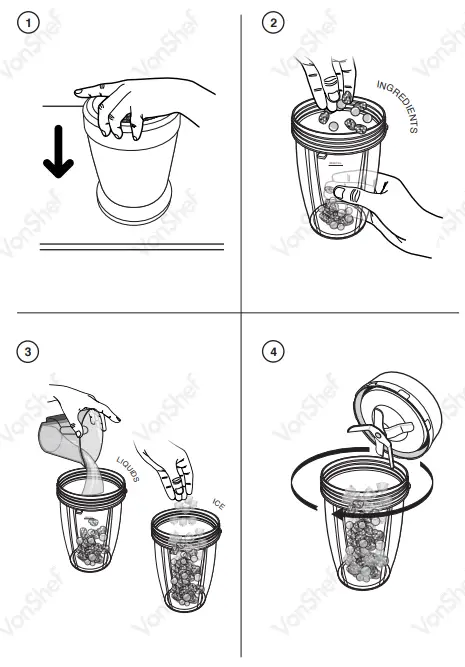VonHaus -2013283- UltraBlend- Smoothie- Maker-fig-2