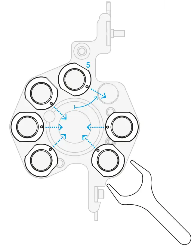 ARMAOV Quick change Toolhead for Dillon Super 1050 - fig 3