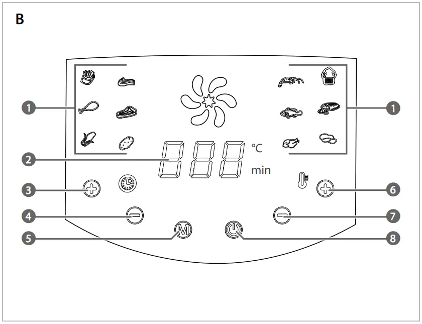 nedis KAAF240EBK Digital Hot Air Fryer with 4 6 Liter Capacity - Image 2