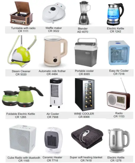 camry CR 3046 1600W Waffle Maker - fig 3