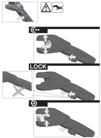 milwaukee C12 PC Cordless Pipe Cutter - Fig 5