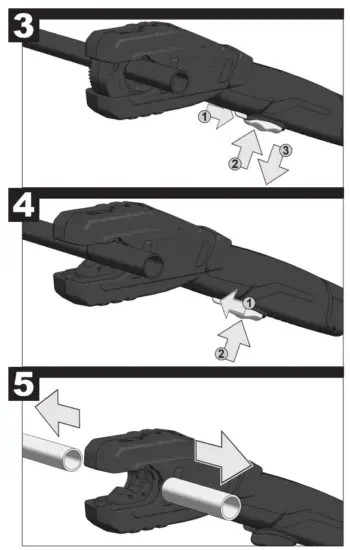 milwaukee C12 PC Cordless Pipe Cutter - Fig 8