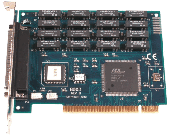 SEALEVEL 75837 1 REL 16 PCI Systems DIO 16 PCI Digital I O Card