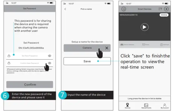 CRORZAR Indoor 360 WiFi Pan Tilt Smart Security Camera - Fig 5