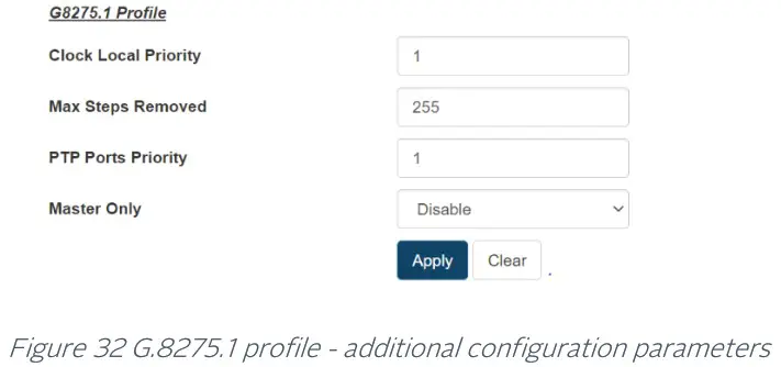 orolia 100 925 02 EdgeSync Network Timing Edge Device - PTP Profiles 2