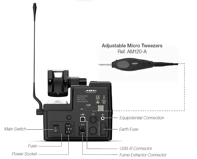 JBC-CP-2QF-230V-Micro-Tweezers-Soldering-Station-fig3