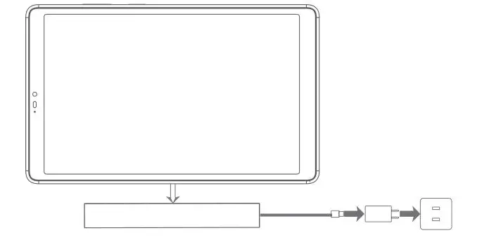 Lenovo TB-8505XC Tab M8 HD for Business - Place your tablet in the dock
