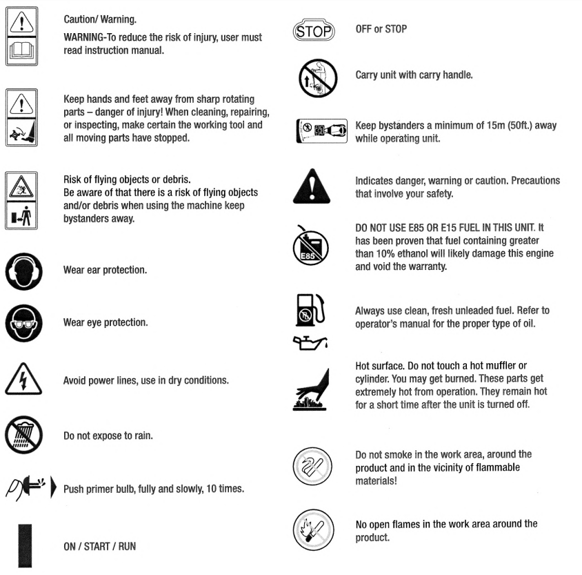 LEGEND FORCE A063001 46cc Cultivator 1