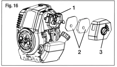 LEGEND FORCE A063001 46cc Cultivator 19