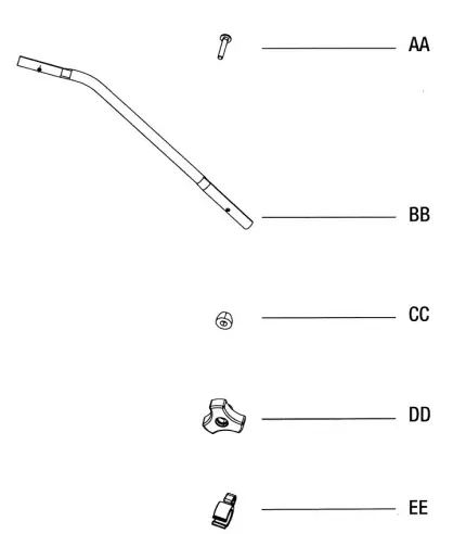 LEGEND FORCE A063001 46cc Cultivator 2