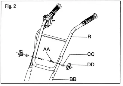 LEGEND FORCE A063001 46cc Cultivator 4