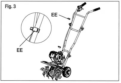 LEGEND FORCE A063001 46cc Cultivator 6