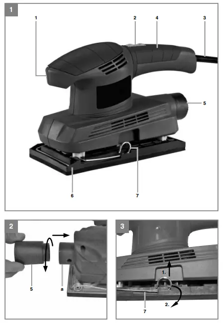 Einhell TH OS 1520 Orbital Sander