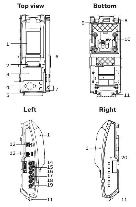 Honeywell DX MAXXT IntelliDoX Docking Module - FIG 1