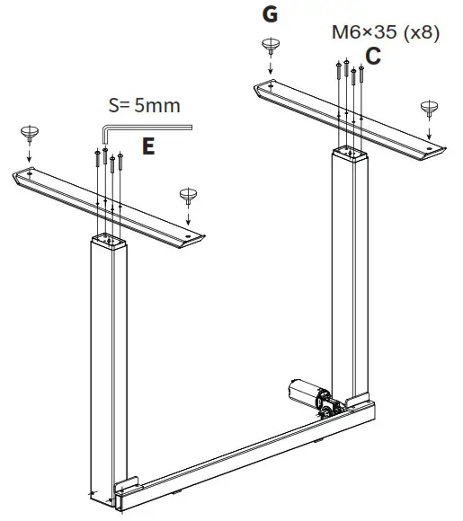 VIVO Light Wood - ASSEMBLY STEPS 2