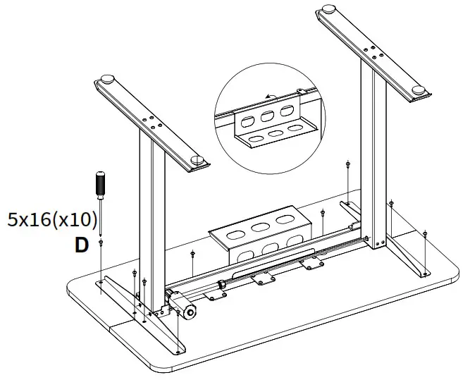 VIVO Light Wood - ASSEMBLY STEPS 6