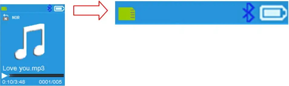 Lenco XEMIO 861 MP3 Player with 8GB Micro SD Card - fig3