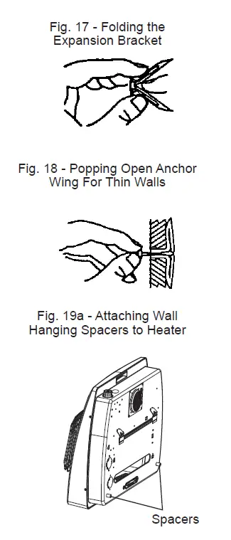 Comfort Glow KWD216 VENT-FREE INFRARED GAS WALL HEATER fig 10
