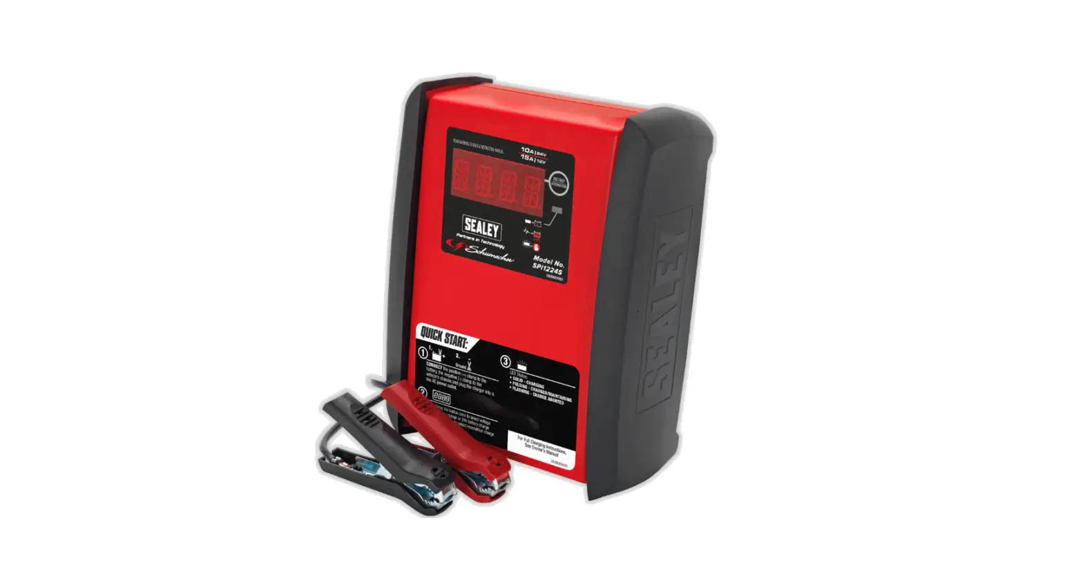 Sealey Spi1224s Schumacher® 15a/10a 12//24v Intelligent Battery Charger User Guide Sealey Spi1224s Schumacher® 15a/10a 12//24v Intelligent Battery Charger User Guide