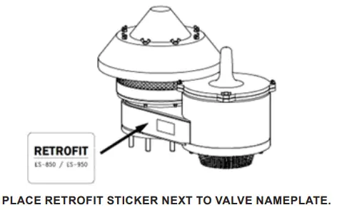EMERSON ES 950 Series Pressure Vacuum Relief Valve - Model 3
