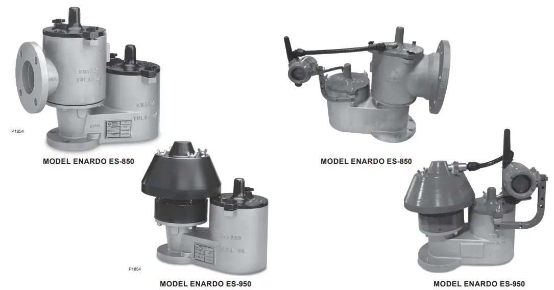 EMERSON ES 950 Series Pressure Vacuum Relief Valve