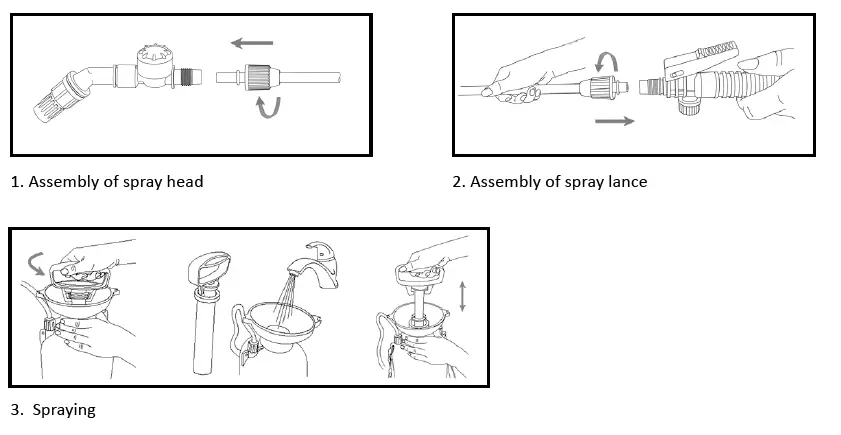 NAKAYAMA PRO NS5010 Pressure Sprayer fig5