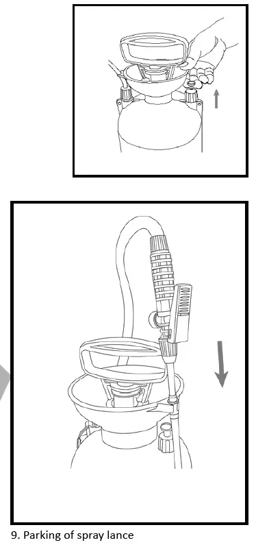 NAKAYAMA PRO NS5010 Pressure Sprayer fig8