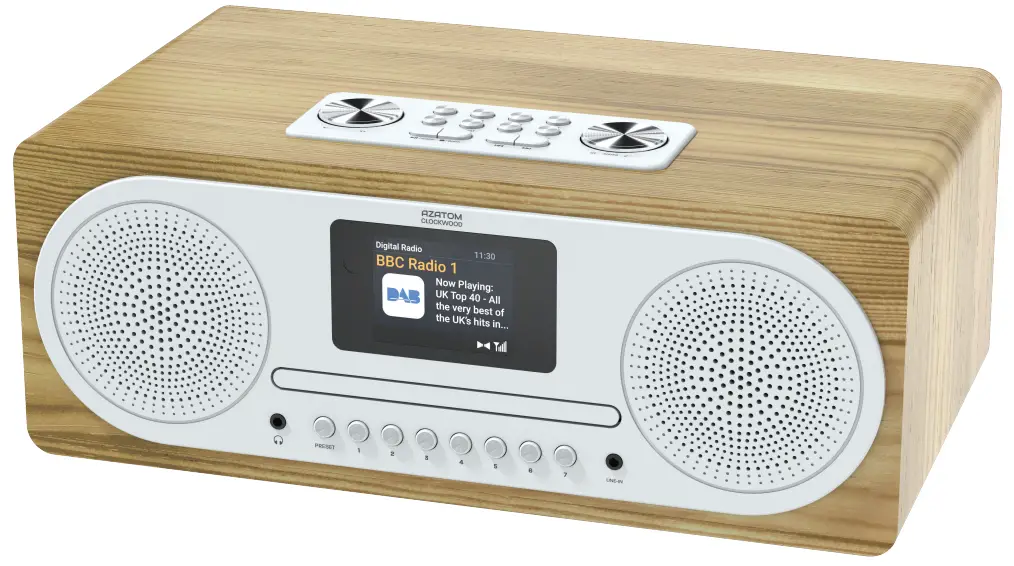 AZATOM Clockwood C100X FM Radio - user manual