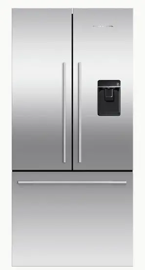 FISHER-PAYKEL-RF522ADUX5-79cm 487L-Freestanding-French-Door-Refrigerator-Freezer-