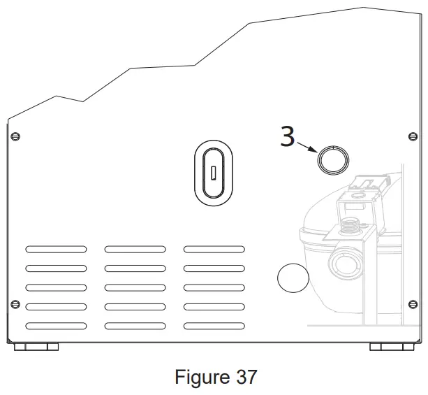 MARVEL MLNP115 IG01A 15 Inch Built In Panel Ready Nugget Ice Machine - Figure 37