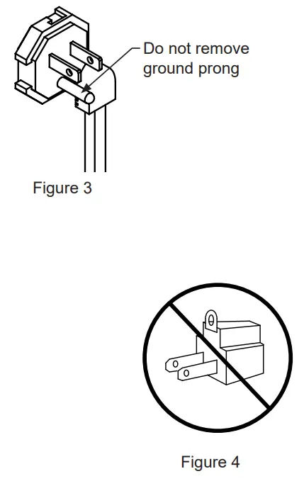 MARVEL MLNP115 IG01A 15 Inch Built In Panel Ready Nugget Ice Machine - ground prong