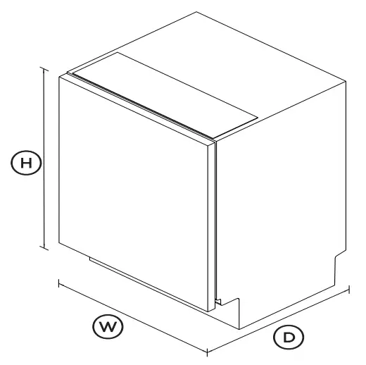 FISHER PAYKEL DW60U2I2 Sanitise Integrated Dishwasher - 1