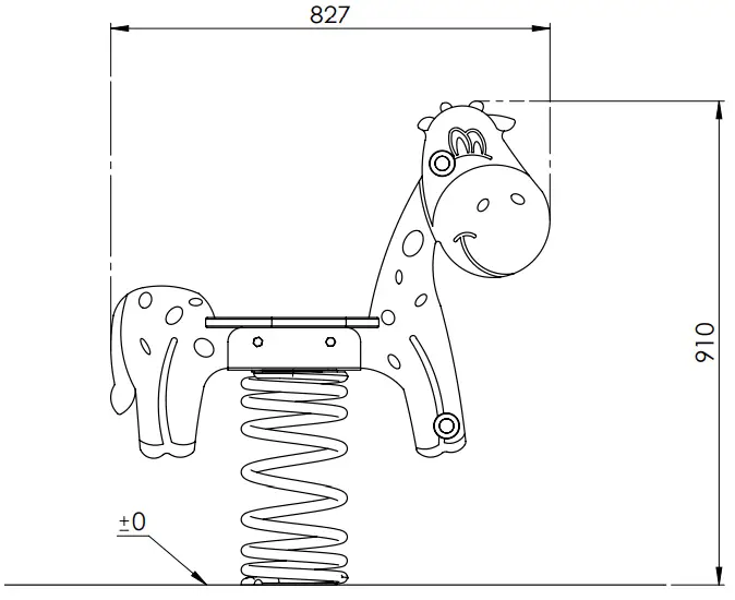 SAPEKOR 15106 Rocker Girafee-fig3