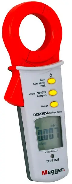 Megger DCM305E Earth Leakage Clamp Meter