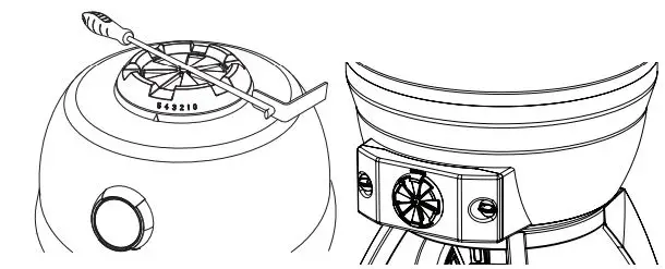 Broil King KEG Charcoal BBQ Grill User Guide - Set the top and bottom dampers all the way open to let the maximum amount of air in to fuel the fi re