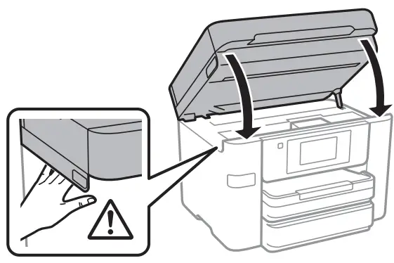 EPSON WF C4810 Series WorkForce Pro - scanner unit