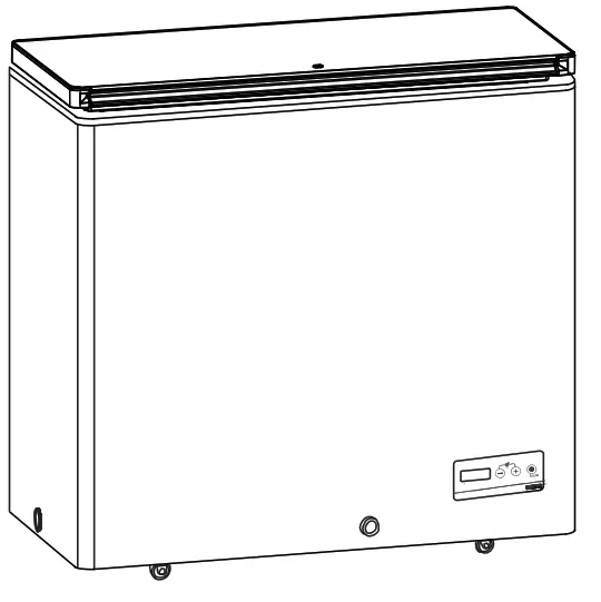 Haier BD 288HEC Chest Freezer