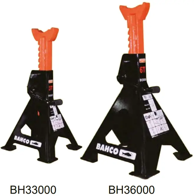 BAHCO BH33000 Axle Jack Stands