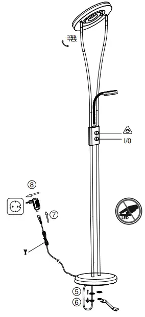 Paul Neuhaus 11780-55 HELIA Floor Lamp-fig4