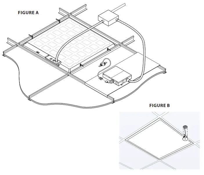 Litetronics EB20 20W 120 277V Emergency Battery Backup For Standard- FIGURE A