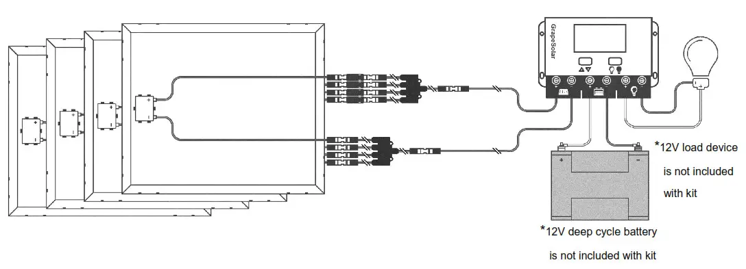 Grape Solar GS-400-KIT 400 Watt - 1