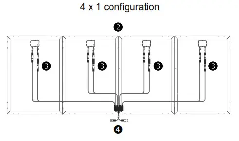 Grape Solar GS-400-KIT 400 Watt - MC4 parallel