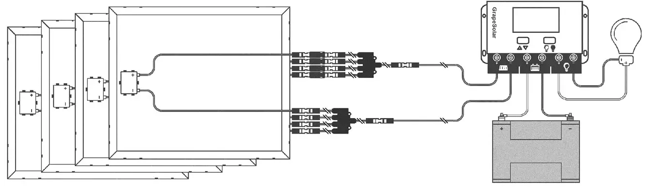 Grape Solar GS-400-KIT 400 Watt - PV Watts Calculator