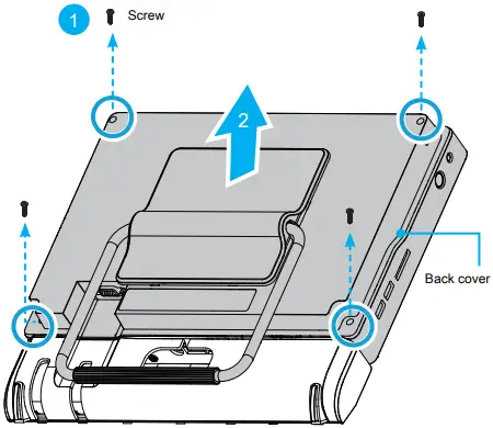 Shuttle P22U Compact All-in-One PC A02