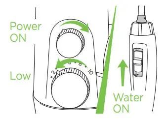 waterpik WP-663 Aquarius Water Flosser Professional For Teeth - PRIMING 4