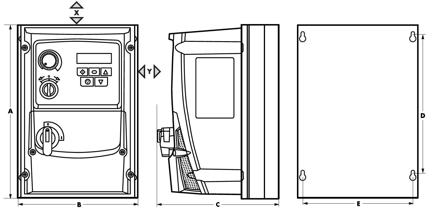 Invertek Drives 3-140022-3F1A Variable Frequency Drive 2