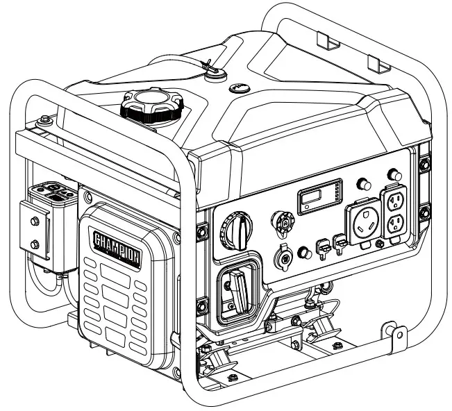 CHAMPION 200978 Dual Fuel Open Frame -
