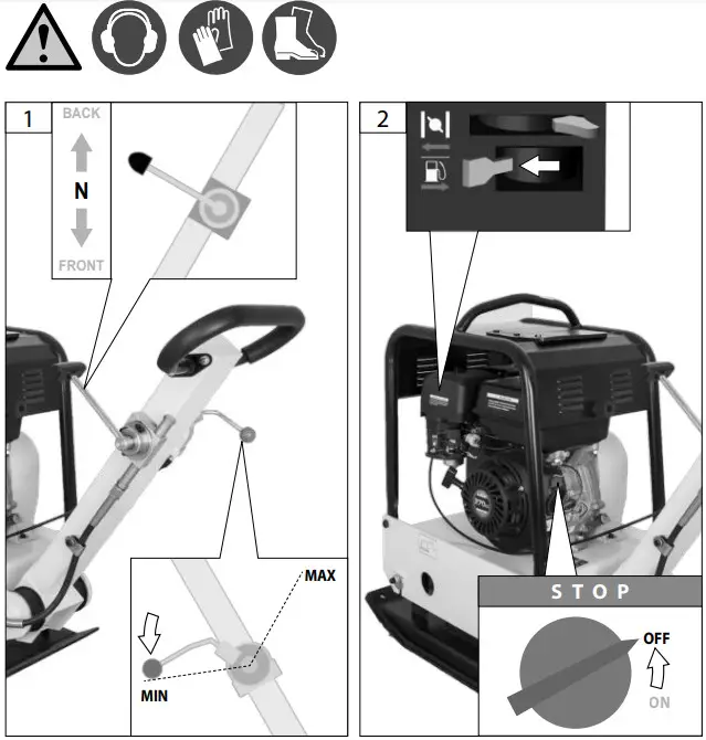 Gude GRP 160 Vibrating Plate - Fig 10